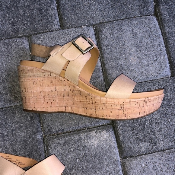 NWT KORK-EASE Aimeho Wedge Sandals in Natural size 10 - Picture 11 of 16